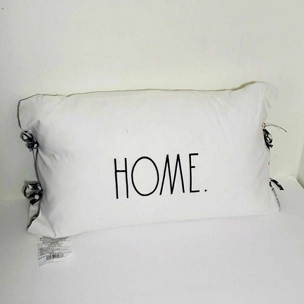 🆕️ rae dunn Embroidered Home Down Pillow